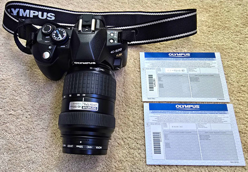 Olympus 520 dslr objektiv - olympus, dslr,