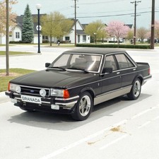 1:18 MCG Ford Granada MK2 2.8i Saloon black/greymetallic