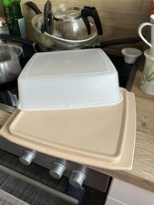 Tupperware vintage quadratisch - tupperware,