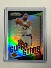 Lebron James 2024 Prizm Deca Superstars #6 Silver Prizm Los Angeles Lakers