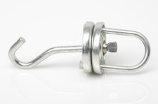 Lackierhaken Drehvorrichtung Pulverlack kugelgelagert bis 35 kg Drehhaken Rund