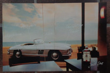 Ballantines Whisky Werbung bzw Reklame, Mercedes 300SL