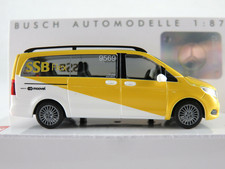 Busch 51174 Mercedes-Benz V-Klasse "SSB Flex" in gelb/weiß 1:87/H0 NEU/OVP