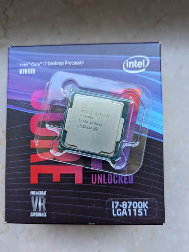 Intel core 8700k - intel,