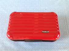 Rimowa Amenity Kit Case ohne Inhalt Top Knall Rot