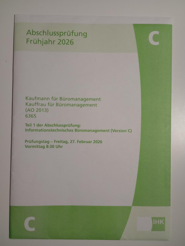 Ihk abschlussprüfung ap1 - ihk,