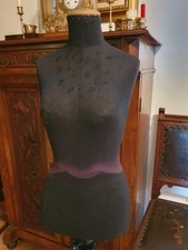 Alte Schneiderpuppe Torso Gr. 36 schwarz Holz, Stoff, Shabby, Brocante, Deko