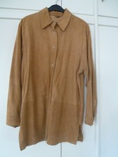 Wildlederhemd Gr.40 hellbraun