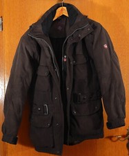 Wellensteyn Motoro Winterjacke Herren Gr.S Vintage Parka in braun (2)