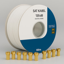 SAT Kabel 135dB 4-fach