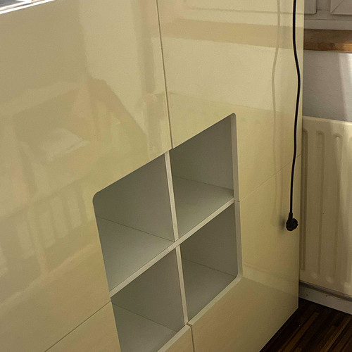 Freistehender schrank weiß - freistehender,