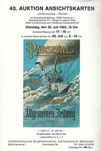 Auktion ansichtskarten und - auktion,