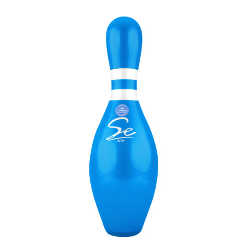 Bowling pin blue - bowling,