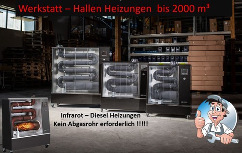 Hallen werkstatt infrarot - ,