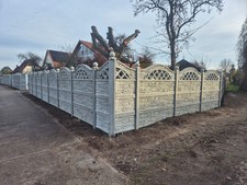 Betonzaun inkl Lieferung und Entladung Sichtschutz Zaun aus Polen WINTERAKTION!