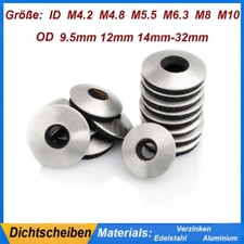 M5-M10 Dichtscheiben Edelstahl
