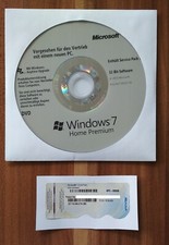 Microsoft Windows 7 Home Premium 32Bit DVD + Windows 7 Home Premium Lizenz Key