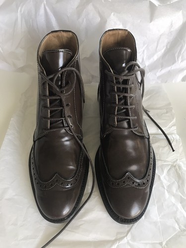 Elegante leder stiefeletten - leder,