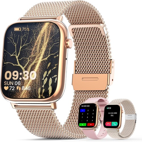 Smartwatch mit bluetooth damen - smartwatch,