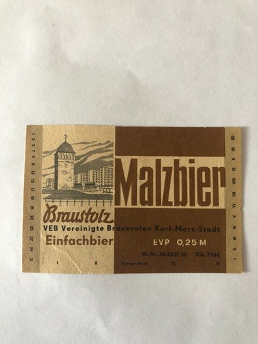 Bieretikett braustolz brauerei - bieretikett, braustolz-brauerei