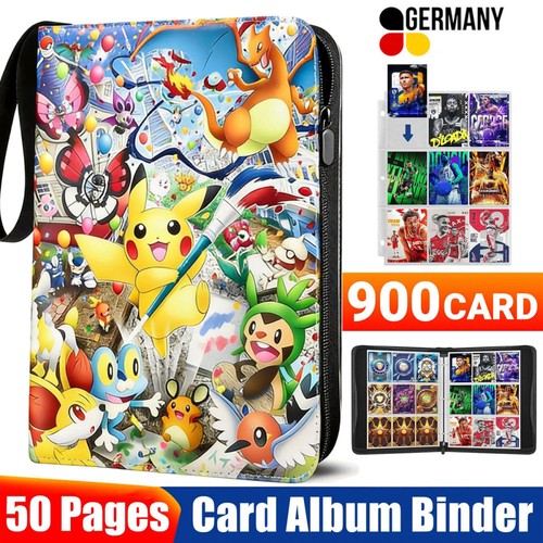 Pokemon sammelalbum 900 karten - 900,