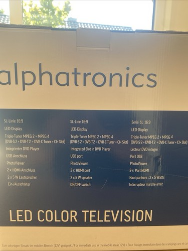 Alphatronics ds - alphatronics, sl-22