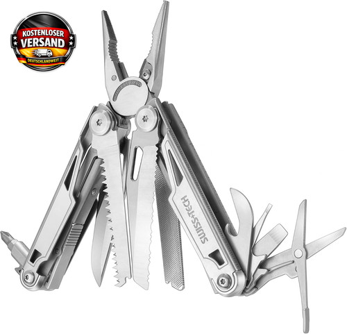 Multitool 1 edelstahl - 16-in-1,