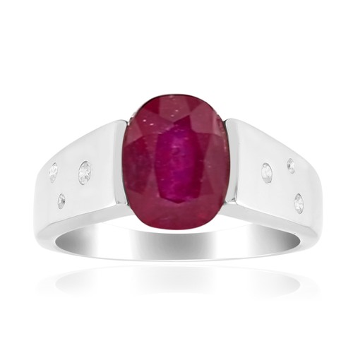 Cavill rubin ring 07ct - ring, 2,07ct