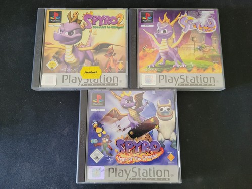Spyro ps1 triple pack - spyro,