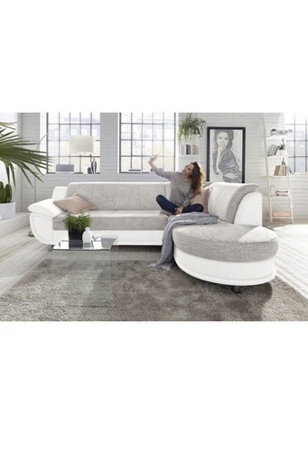 Ecksofa weiss trendmanufaktur - weiss,