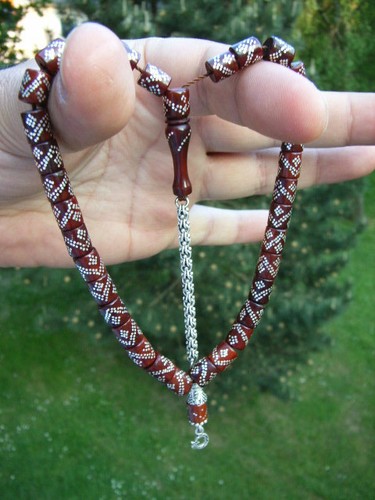 100 old koka prayer beads - koka,
