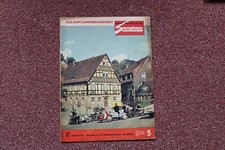 Der deutsche Straßenverkehr 5/1966 Seitenwagen Mz,Awo Sport.BMW 2000