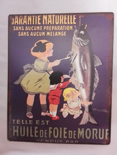 Fisch Natur Werbeschild Schild