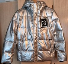 16) Dicke Winter Jacke mit Kapuze - Neu