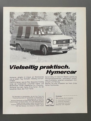 Eriba hymer hymercar ford - eriba,