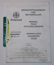 Überarbeitung Werkstatthandbuch Vespa ZIP 125 cc M251M ZAPM25 zu Piaggio 594337