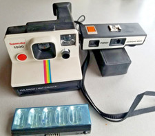 polaroid 1000 land camera Supercolor 1000 + Porst pocketpak 1000 VINTAGE