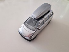 SIKU 1424 VW SHARAN MIT DACHBOX CHROMSILBER MINT