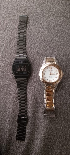 Casio black colour watch - casio,