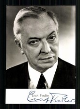 Erich Fiedler Autogrammkarte Original Signiert  # BC 226634