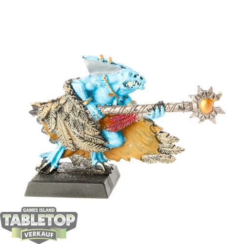 Lizardmen skink priest with - lizardmen,