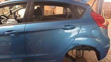 TÜR Hinten Links Ford Fiesta 1.6 Tdci JA8 Farbe Vision Blau-met Limousine