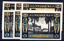 Hohndorf 6 Scheine Notgeld