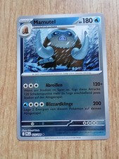 Pokemon Karte Mamutel Deutsch