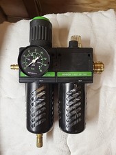 Bosch Druckluft Wartungseinheit/ Öler mit Druckregulierung Funktionstüchtig!