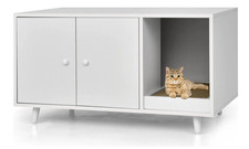 COSTWAY 2 in1 Katzenschrank &