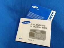 Bedienungsanleitung SAMSUNG SLIM ZOOM 145, Deutsch.