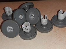 8 Korbrollen unten - Rad -