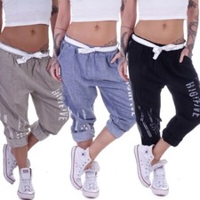 Leinenhose Leinen Haremshose