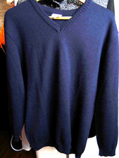 Steffner Wunderschöne Pullover Gr: 54 Blau 100Schurwolle Neuwertig